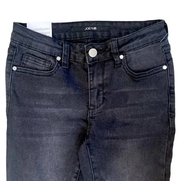 Kid Joe's Jeans Girls The Rocker Ankle Mid-Rise Ankle Skinny Jeans Color Pewter - Picture 3 of 13